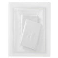 Room Essentials Twin/Twin XL Microfiber Sheet Set White Polyester Peached by Deal US