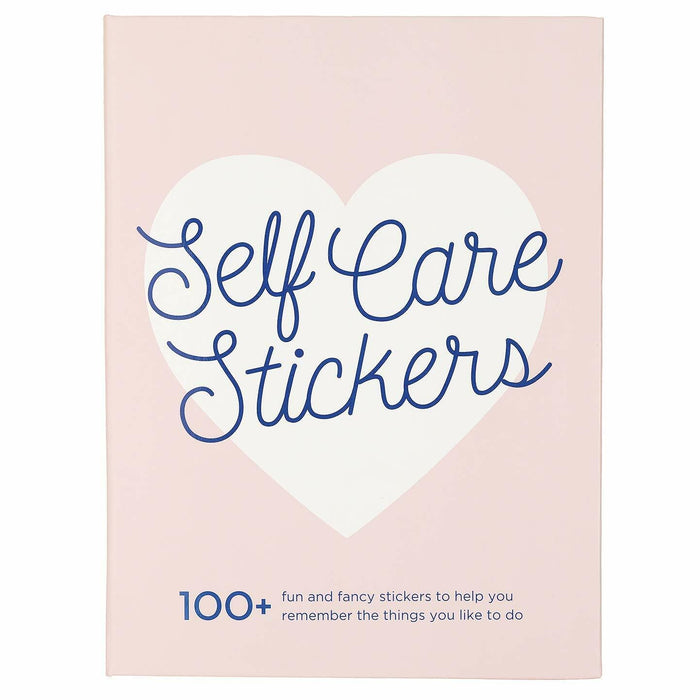 [Like New] WORLD TRAVELER Self Care Sticker Book Folio Hardcover 5x7 Art Stickers by Deal US