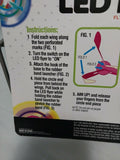 [Like New] Big Time Toys LED Flyer Flying Toy 2 Launchers Battery Included Plastic by Deal US