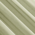 Archaeo Cotton Sheer Curtain 50x63 Moss Green 1 Panel by Deal US