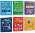KAIRNE Science Classroom Signs Set of 6 12x16in Framed Chemistry Decor by Deal US