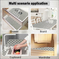NCANBUS Non-Slip Kitchen Drawer Shelf Liner Grey 18in x 10ft Waterproof Washable by Deal US