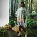 Embark Emergency Poncho Reusable Clear One Size Lightweight Packable by Deal US