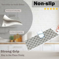 NCANBUS Non-Slip Kitchen Drawer Shelf Liner Grey 18in x 10ft Waterproof Washable by Deal US