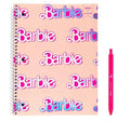 Yoobi Barbie Pink Composition Notebook With Pen 1 Subject 2024 by Deal US