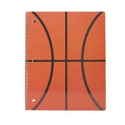 Continental Accessory Hoops Basketball Skin Notebook 80ct Wide Ruled by Deal US