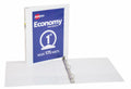 Avery Economy View 3 Ring Binder 1" Round Rings White (05760) by Deal US