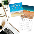Graphique 2024 Life From Above Wall Calendar 12x12 Thick Paper Large Grid by Deal US