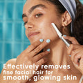 Gillette Venus Dermaplaning Tool Facial Razor with 2 Blade Refills Unisex by Deal US