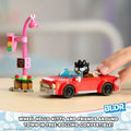 BLDR Hello Kitty Badtz-Maru Convertible Building Set 0111 with 2 Minifigures by Deal US