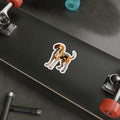 Foxhound Sticker 4 Inch Waterproof Vinyl Decal Durable Black by Deal US
