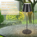 sunzone Cordless RGB Table Lamp 2 Pack Rechargeable Dimmable Black by Deal US