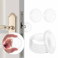 HOMOTEK Clear Door Stoppers 12 Pack 1.6in Transparent Round Wall Protector by Deal US