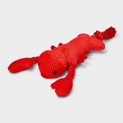 Sun Squad Americana Lobster Dog Plush Toy 10.92" Red by Deal US