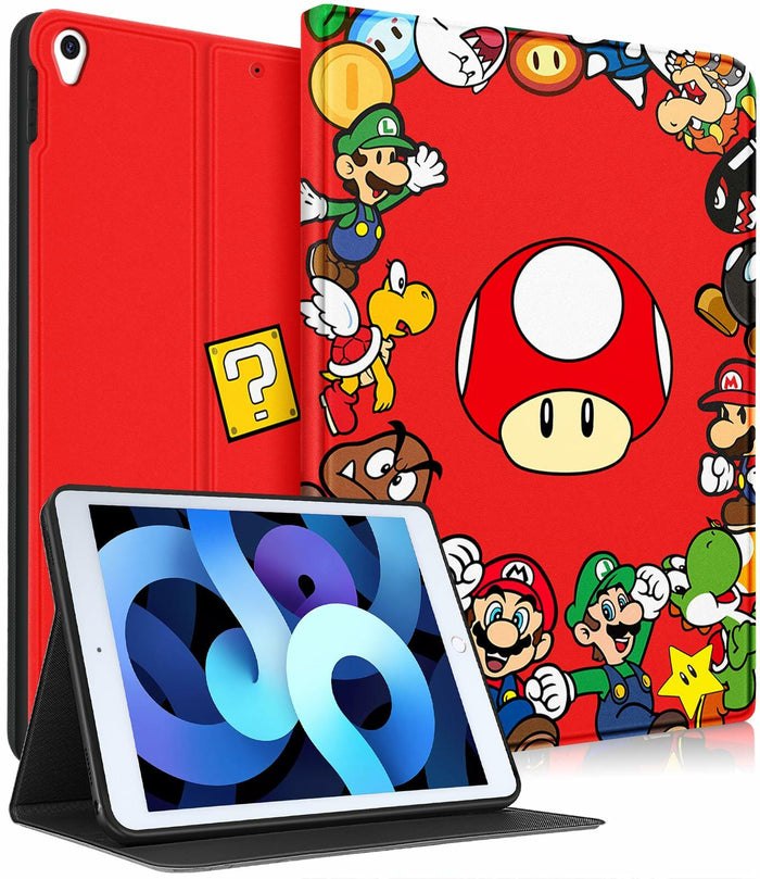 Besoar iPad Air 3/Pro 10.5 Case Cute Cartoon Kawaii Slim Folio Mogu Color by Deal US
