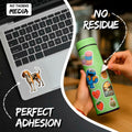 Foxhound Sticker 4 Inch Waterproof Vinyl Decal Durable Black by Deal US