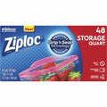 Ziploc Double Zipper Storage Bags Clear Plastic 0.6 lbs Size 2.5 by Deal US