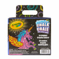 Crayola Glitter Chalk 24 Count Assorted Colors Washable Sidewalk Art by Deal US