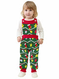 SunFocus Baby Christmas Ugly Sweater Romper Overalls Green Size 0-3M 3-6M by Deal US