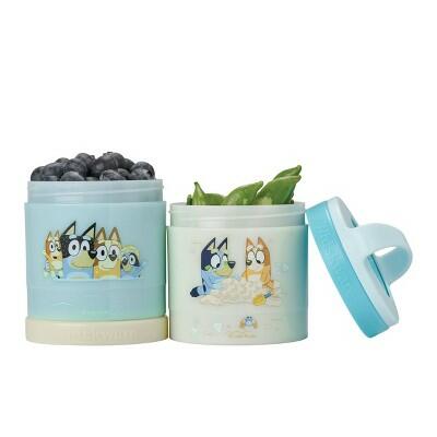 Whiskware Stackable 2-Piece Food Storage Jars Set by Deal US