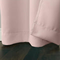 Sun Zero Easton Energy Saving Blackout Grommet Curtain Panel 40x63 Blush Pink by Deal US