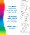 Spectrum Grade 1 Sight Words Workbook with Flash Cards and Sentences by Deal US