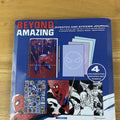 Marvel Spider-Man Scratch and Sticker Journal Beyond Amazing Activity Book by Deal US