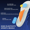 GRIAEDIT Orthotic Insoles Shock Absorbing Pain Relief for Shoes Size M12/W14 by Deal US