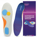 GRIAEDIT Orthotic Insoles Shock Absorbing Pain Relief for Shoes Size M12/W14 by Deal US