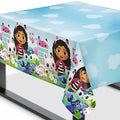 Unique Gabby's Dollhouse Plastic Table Cover 54x84 Inch Party Decor by Deal US