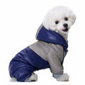 Miaododo Winter Dog Coat Hooded Cotton-Padded Pink Size XXL by Deal US