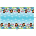 Unique Gabby's Dollhouse Plastic Table Cover 54x84 Inch Party Decor by Deal US