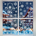 AivaToba 203 Pcs Christmas Window Clings, Double Side Window Clings by Deal US