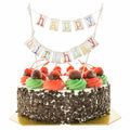 Cobee 2 Pcs Happy Birthday Banner Pull Flag Hanging Flags Party Decor Style B by Deal US