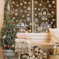 AivaToba 203 Pcs Christmas Window Clings, Double Side Window Clings by Deal US