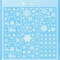 AivaToba 203 Pcs Christmas Window Clings, Double Side Window Clings by Deal US