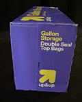 [Like New] Up&Up Double Seal Gallon Zip Seal Bags Clear 75 Count BPA Free by Deal US