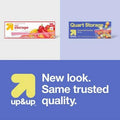 Up & Up Quart Storage Bags 7x7.4 Clear BPA-Free 50 Count by Deal US