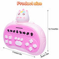 [Like New] ROUSKY Hand-Held Rhythm Master Dance Machine Educational Toy Unicorn Yellow by Deal US