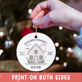 New Home Ornament 2024 First Christmas Housewarming Gift for Couples by Deal US