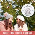 New Home Ornament 2024 First Christmas Housewarming Gift for Couples by Deal US