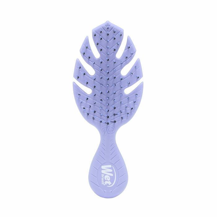 [Like New] Wet Brush Go Green Mini Detangler Hair Brush Purple Travel Size by Deal US