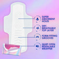 Always Pocket Flexfoam Pads with Wings 22 Count Size 1 Regular by Deal US