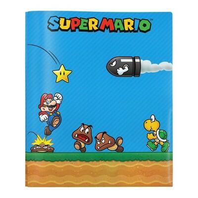 Mario Poly Prong File Folder School Supplies by Deal US