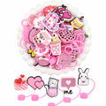 Ibuclein 30PCS Pink Girl Cover Cap for Stanley 40oz Cup Straw Toppers PVC by Deal US