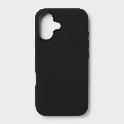 heyday iPhone 16 Silicone Case for MagSafe Black by Deal US