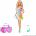 Barbie Deluxe Sunglasses Bag & Multicolor Gingham Dress Fashion Doll Clothes by Deal US