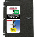 Five Star 2 Pocket Plastic Folder Portfolio Black Polypropylene by Deal US