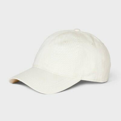 [Like New] Universal Thread Twill Baseball Hat Adjustable Cotton Beige Size Adjustable by Deal US