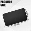 Tobenbone Car Dashboard Anti-Slip Rubber Mat 10.6x5.9 Black Grid by Deal US